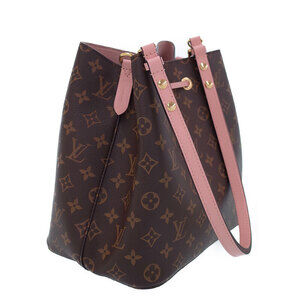 Louis Vuitton NeoNoe Bag Shoulder Monogram Brown Leather